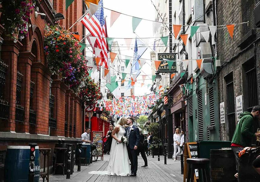Dublin city wedding